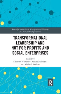 Couverture_Transformational Leadership And Not For Profits And Social Enterprises