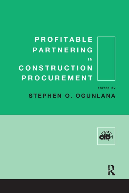 Front cover_Profitable Partnering In Construction Procurement