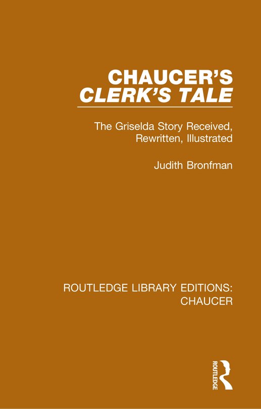 Front cover_Chaucer's Clerk's Tale