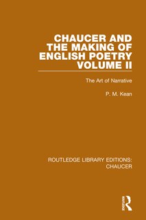 Couverture_Chaucer and the Making of English Poetry, Volume 2