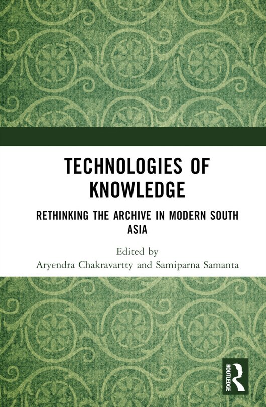 Couverture_Technologies of Knowledge