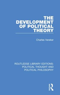 Couverture_Development of Political Theory
