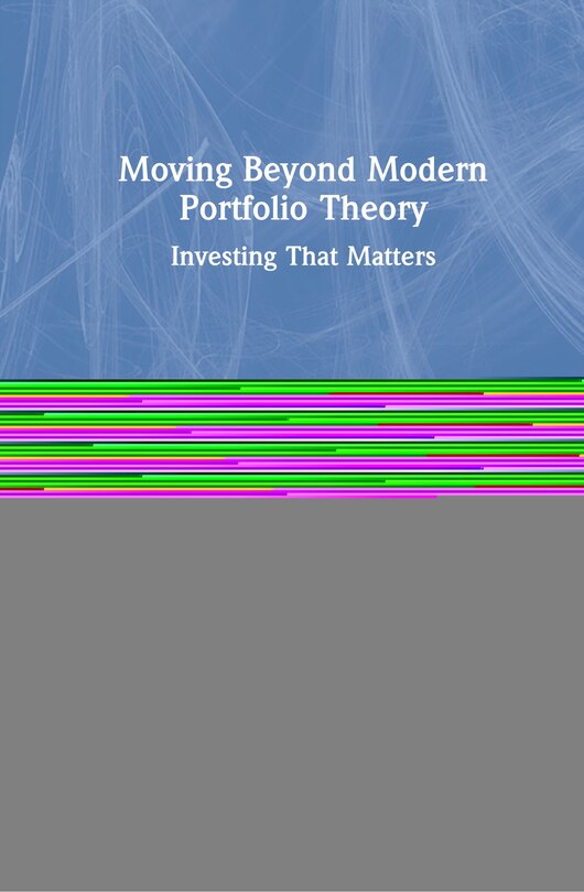 Front cover_Moving Beyond Modern Portfolio Theory