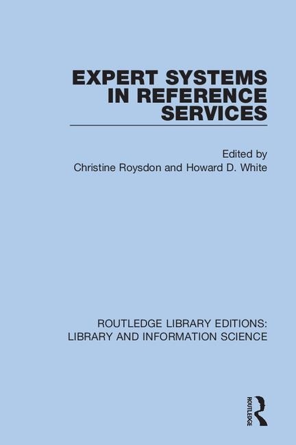 Couverture_Expert Systems In Reference Services