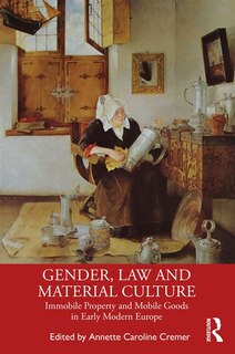 Couverture_Gender, Law And Material Culture