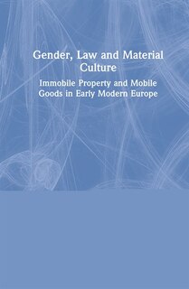 Couverture_Gender, Law And Material Culture