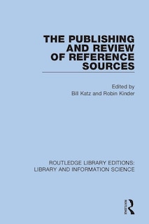 Front cover_The Publishing And Review Of Reference Sources