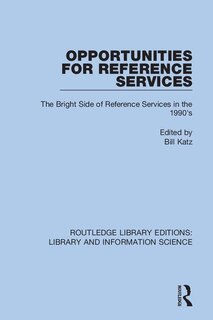 Front cover_Opportunities For Reference Services