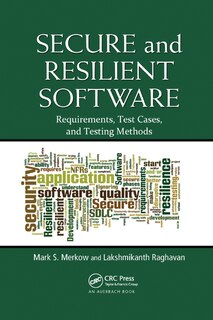 Couverture_Secure And Resilient Software