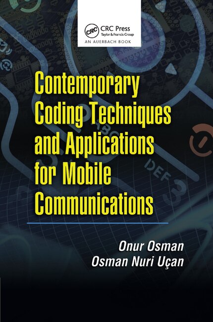 Couverture_Contemporary Coding Techniques And Applications For Mobile Communications