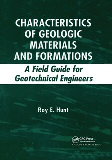 Front cover_Characteristics Of Geologic Materials And Formations