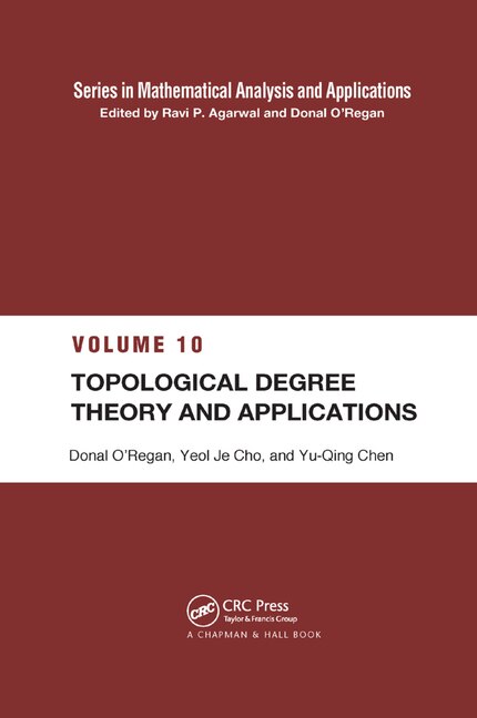 Couverture_Topological Degree Theory And Applications