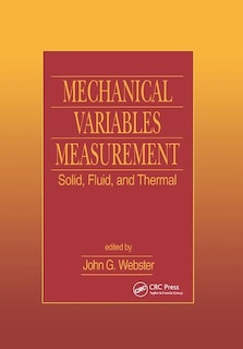 Front cover_Mechanical Variables Measurement - Solid, Fluid, And Thermal