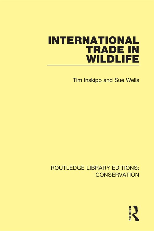 Couverture_International Trade In Wildlife