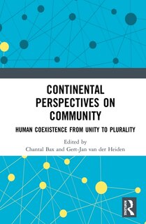Couverture_Continental Perspectives On Community