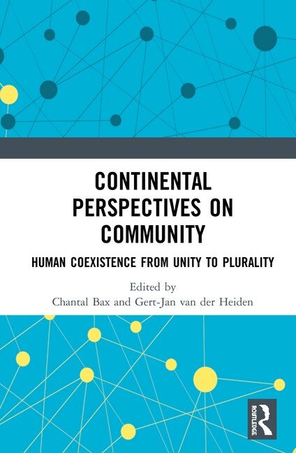 Couverture_Continental Perspectives On Community