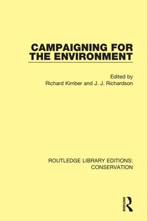 Front cover_Campaigning For The Environment