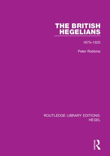 Couverture_The British Hegelians