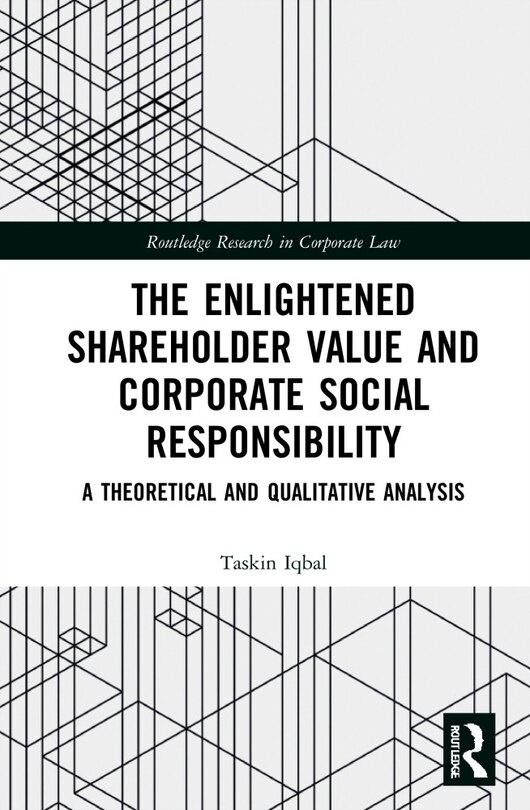 Front cover_Enlightened Shareholder Value Principle and Corporate Social Responsibility
