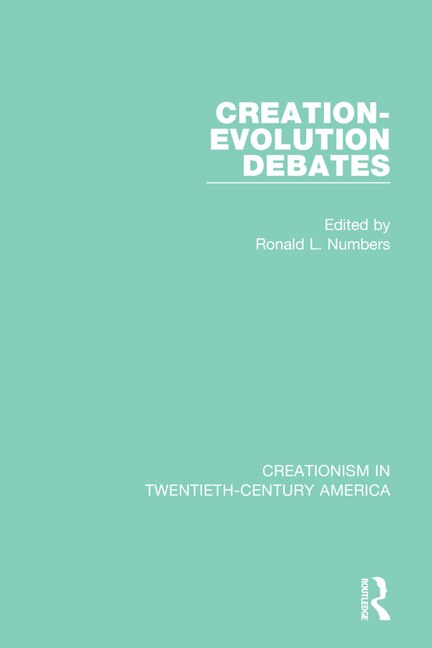 Front cover_Creation-Evolution Debates