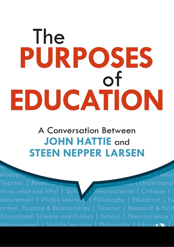 Front cover_The Purposes Of Education