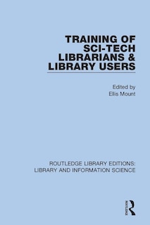 Front cover_Training Of Sci-tech Librarians And Library Users