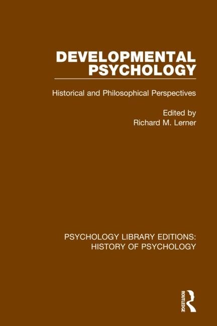 Front cover_Developmental Psychology