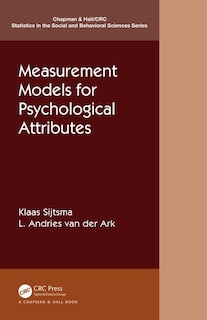 Couverture_Measurement Models for Psychological Attributes
