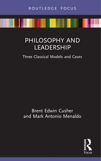 Front cover_Philosophy and Leadership