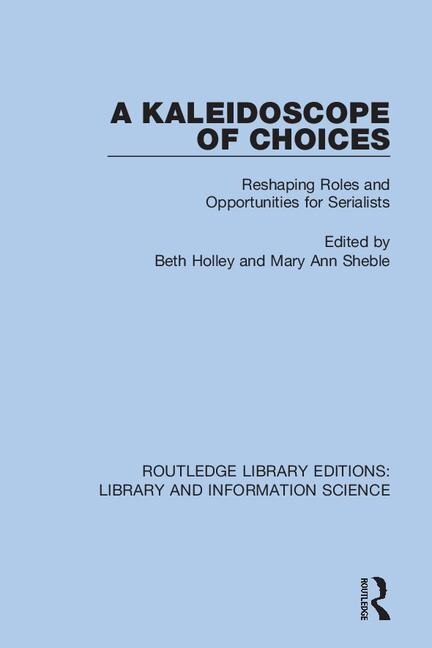 Front cover_A Kaleidoscope Of Choices