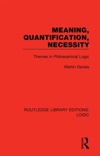 Front cover_Meaning, Quantification, Necessity