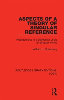 Couverture_Aspects Of A Theory Of Singular Reference