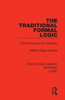 Couverture_The Traditional Formal Logic