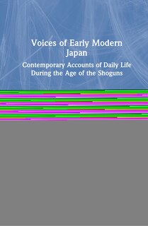 Couverture_Voices Of Early Modern Japan
