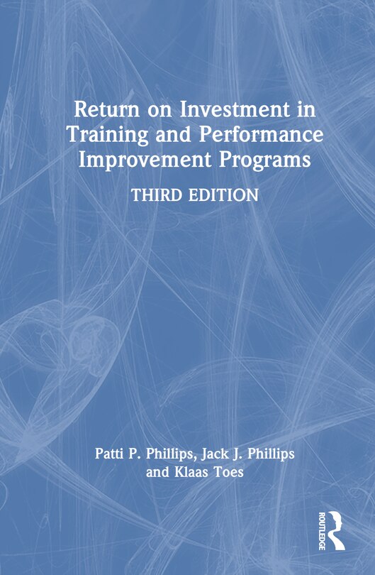 Couverture_Return on Investment in Training and Performance Improvement Programs