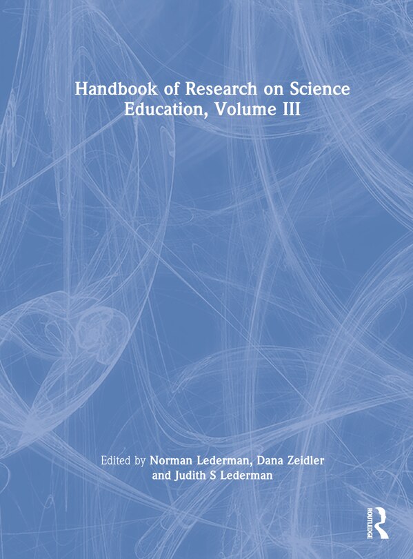 Front cover_Handbook of Research on Science Education