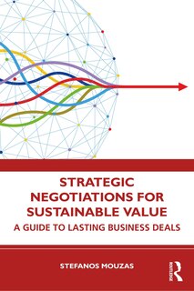 Front cover_Strategic Negotiations For Sustainable Value