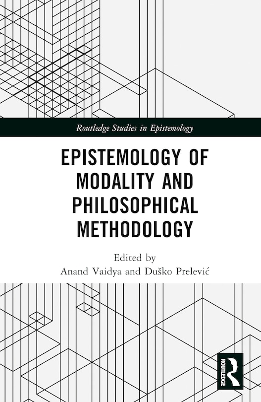Couverture_Epistemology of Modality and Philosophical Methodology