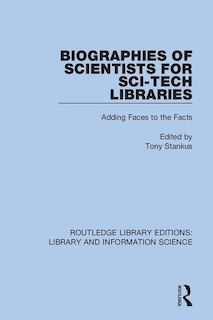 Front cover_Biographies Of Scientists For Sci-tech Libraries