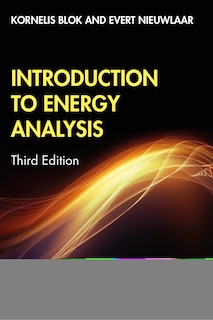 Couverture_Introduction To Energy Analysis