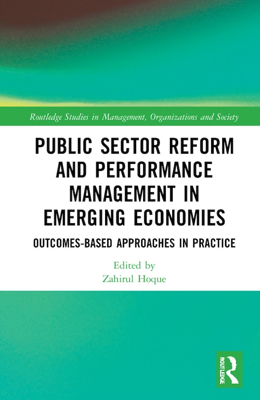 Front cover_Public Sector Reform and Performance Management in Emerging Economies