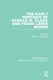 Front cover_Early Writings of Harold W. Clark and Frank Lewis Marsh