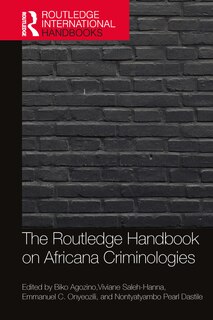 Couverture_The Routledge Handbook of Africana Criminologies