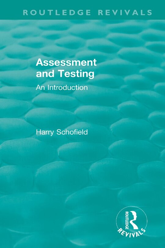 Front cover_Assessment And Testing