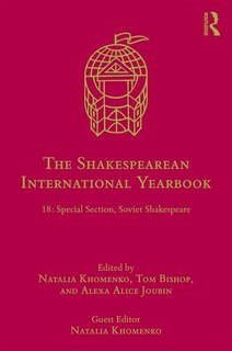 Front cover_The Shakespearean International Yearbook 18