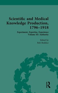 Front cover_Scientific and Medical Knowledge Production, 1796-1918