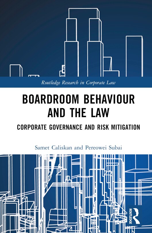 Front cover_Boardroom Behaviour and the Law