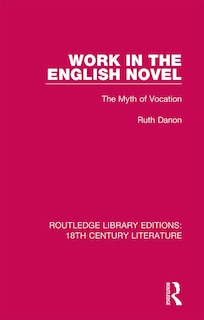 Front cover_Work In The English Novel