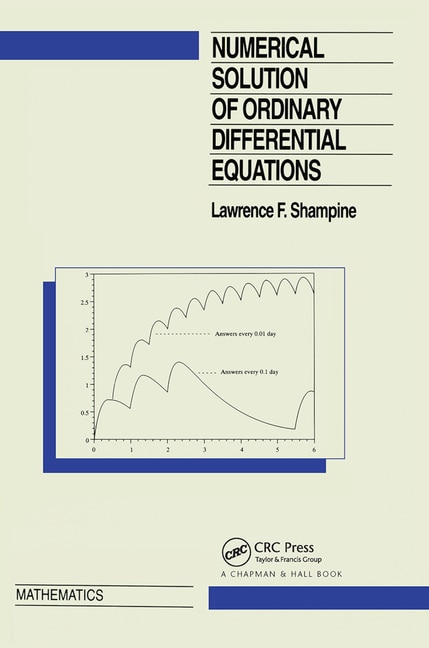 Front cover_Numerical Solution Of Ordinary Differential Equations