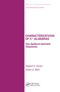 Couverture_Characterizations Of C* Algebras